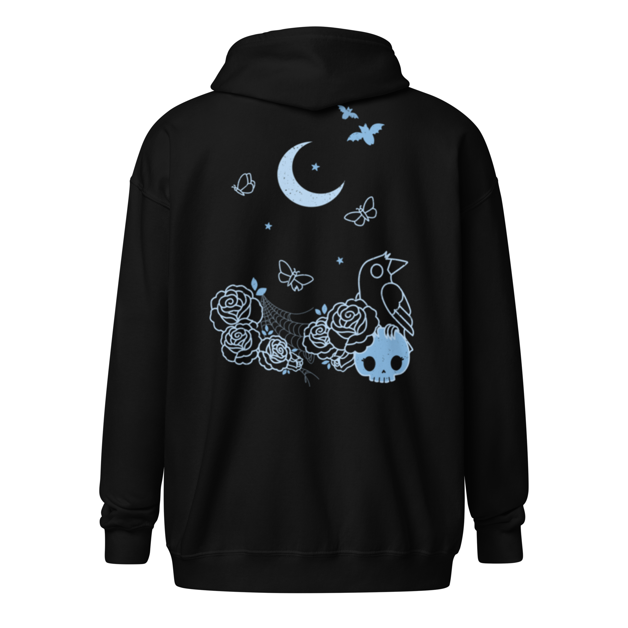 Moonlight Unisex Adult Zip Up Hoodie