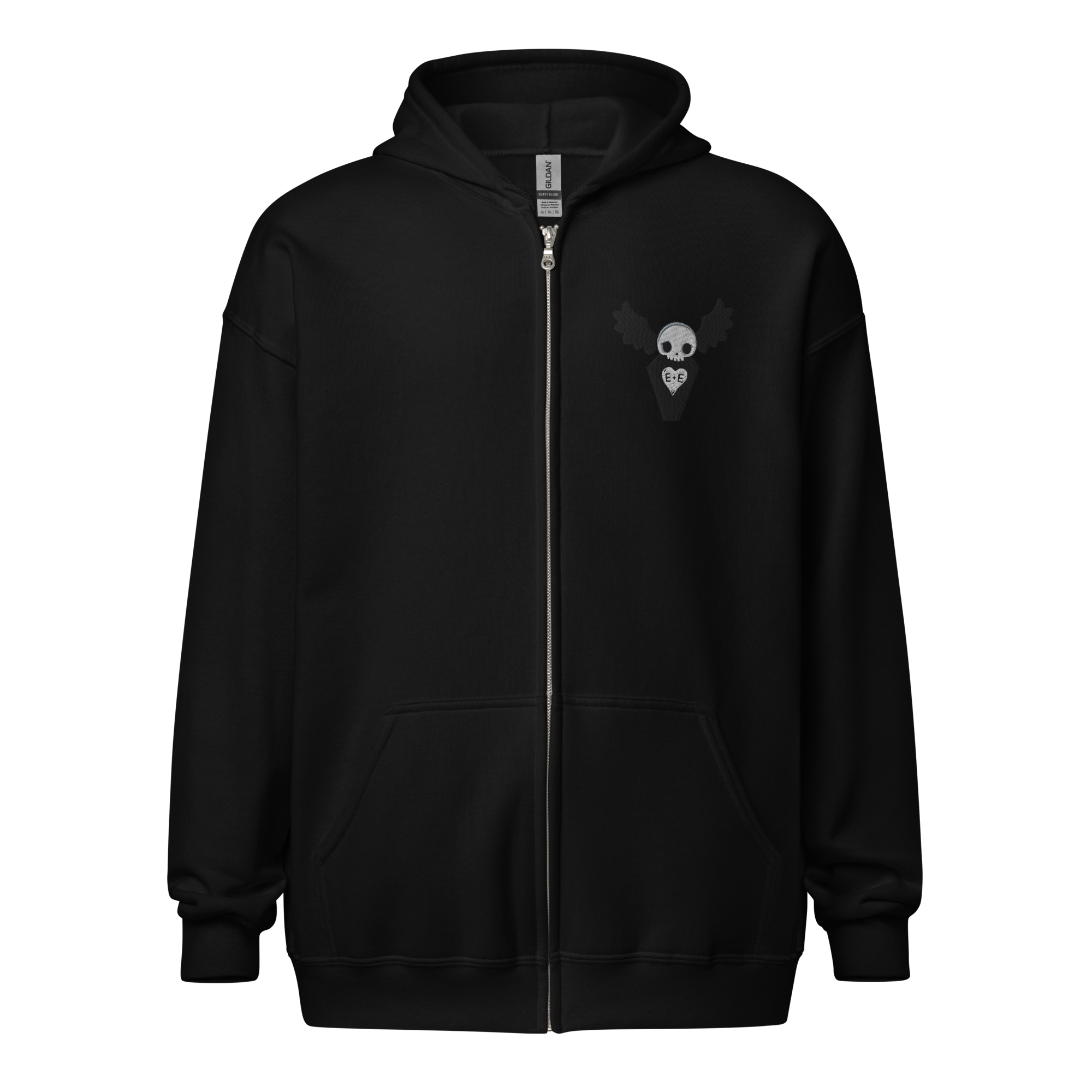 Moonlight Unisex Adult Zip Up Hoodie - Image 4